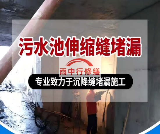 三亚大吉铁塔污水池（沉淀池）堵漏案例